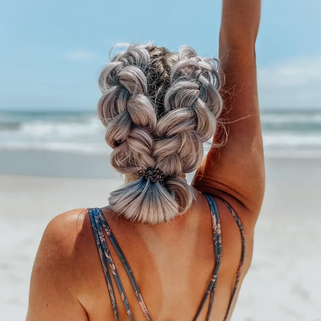 Beach Braids for Short Hair