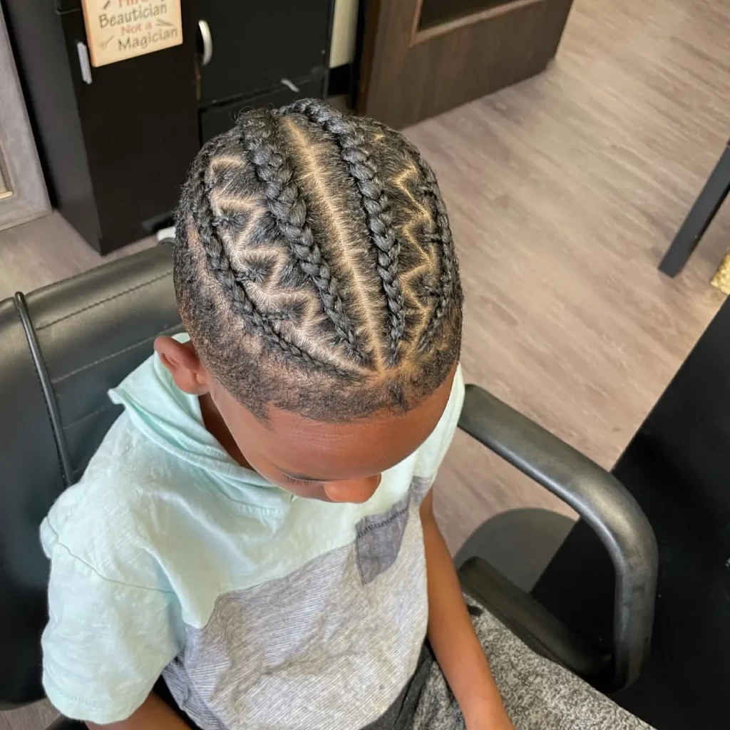 boy braid styles full head