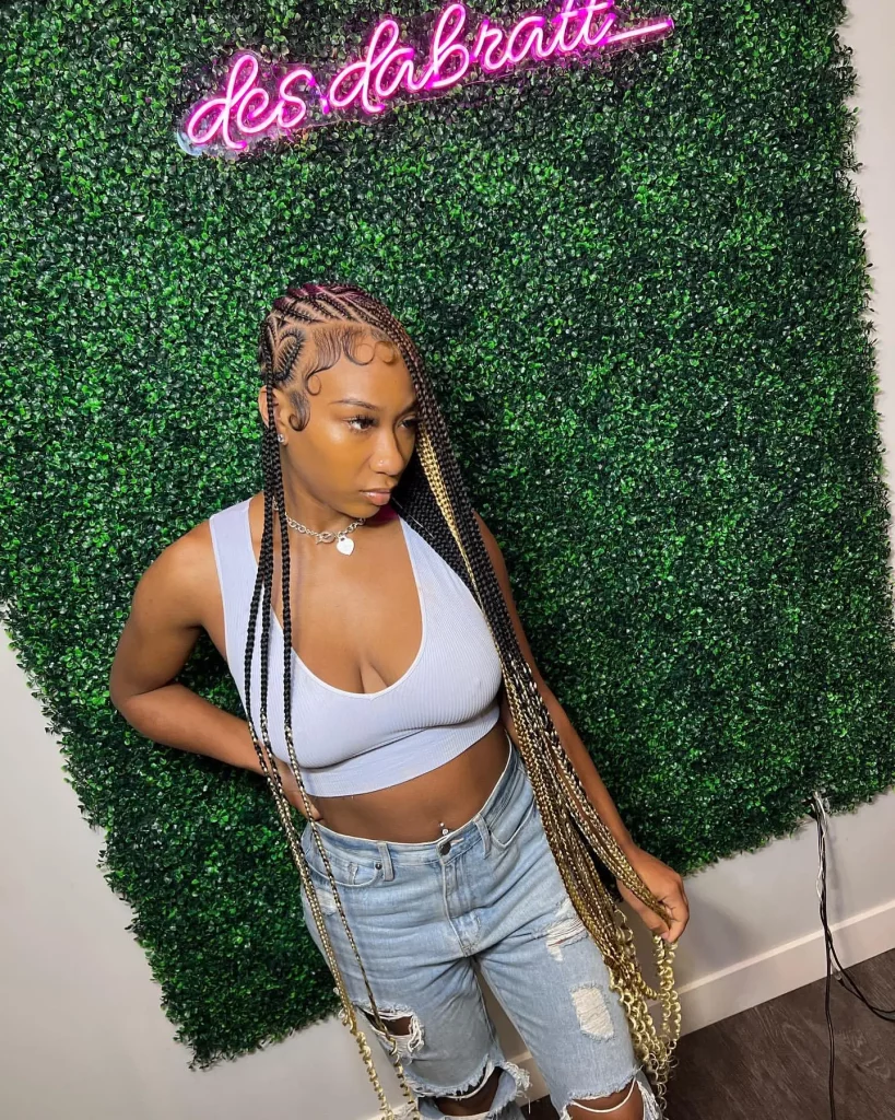 lemonade fulani braids