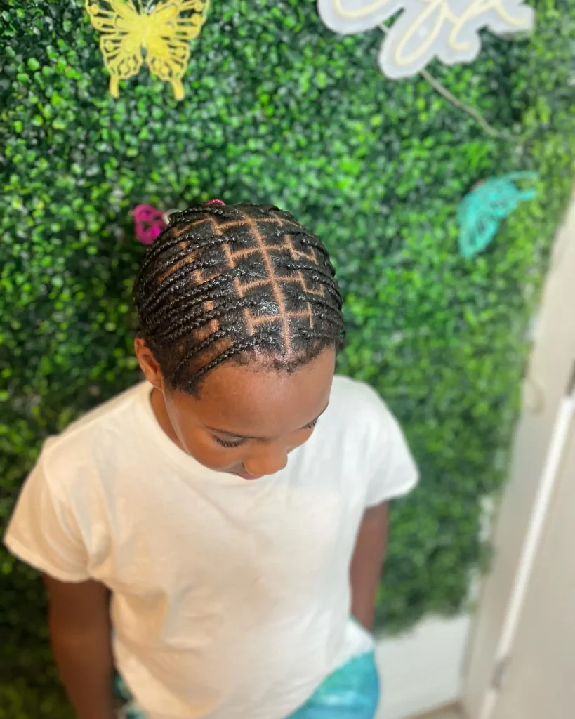 box braids for little black boy 