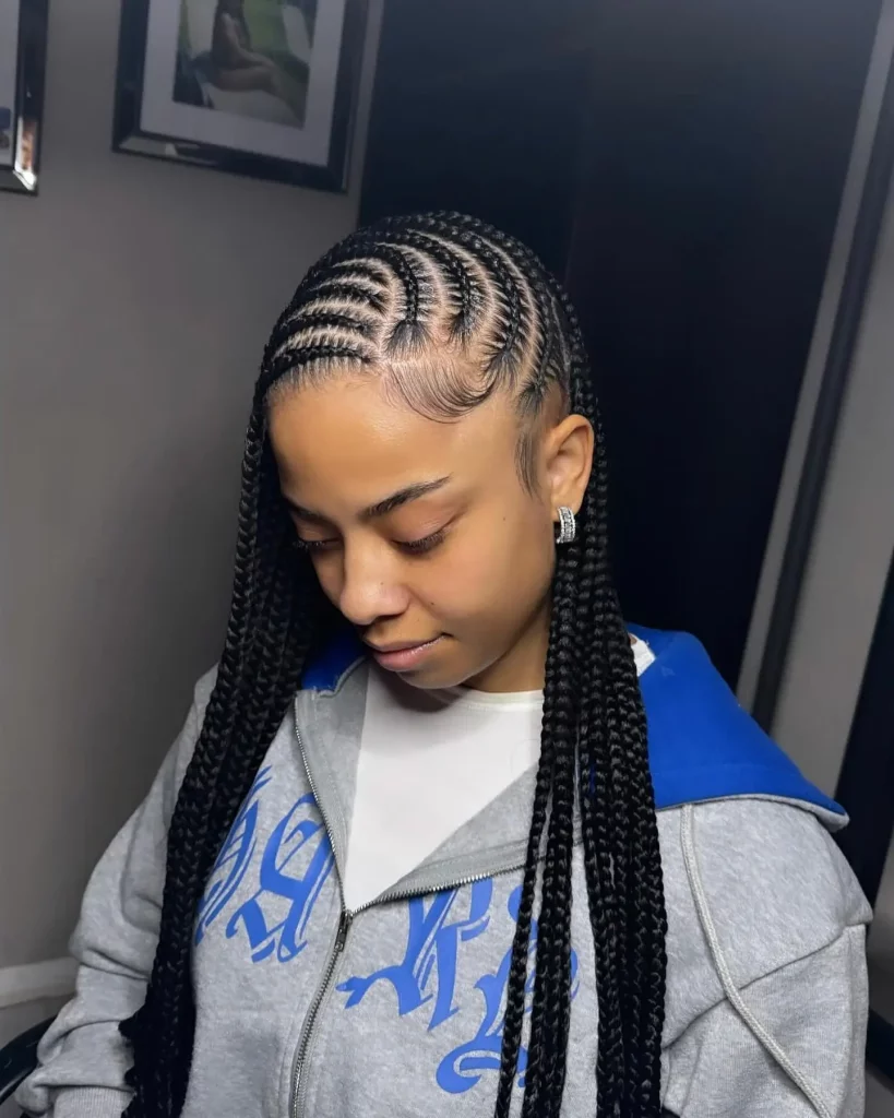 cornrow lemonade braids