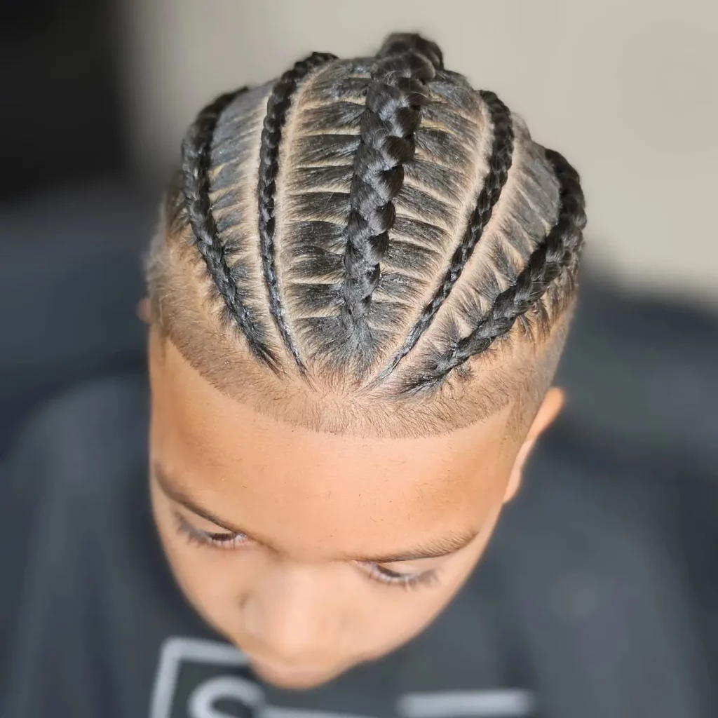 braids for little boy