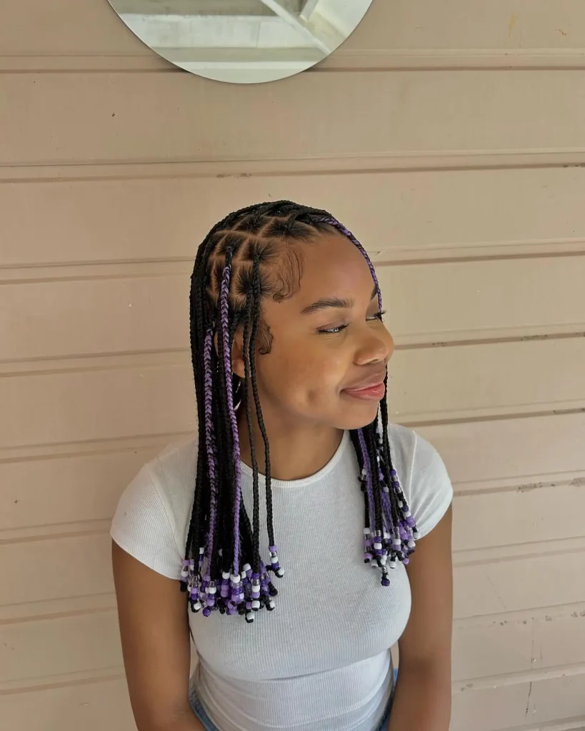 Trending and Beautiful Short Box Braids Hairstyles