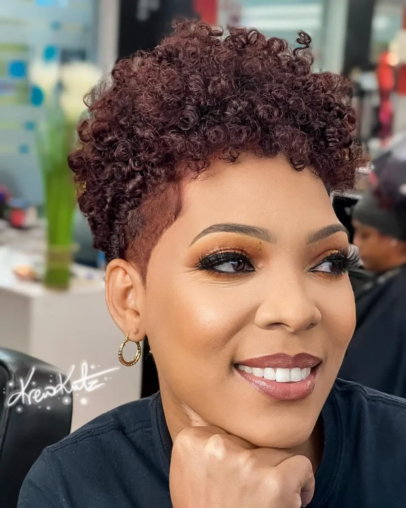 Short Natural Haircuts for Black Women over 40