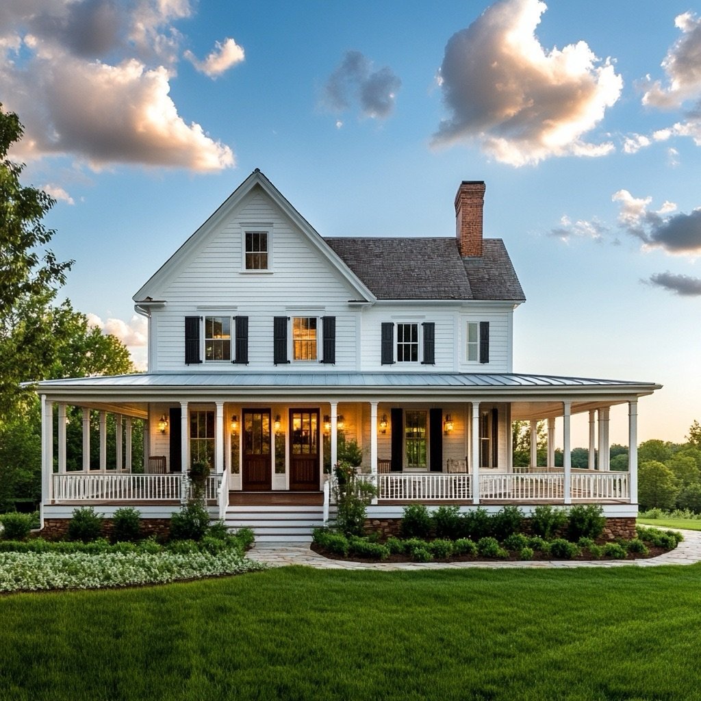 How Much Does It Cost to Build a Farmhouse in 2025? (+30 Stunning Designs to Inspire You)